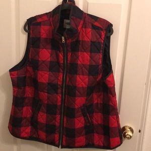 Plaid Vest